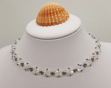 Carica l&#39;immagine nel visualizzatore di Gallery, Collana &quot;Nizza&quot; a girocollo con cristalli Swarovski - eclipseartgallery-gioielli
